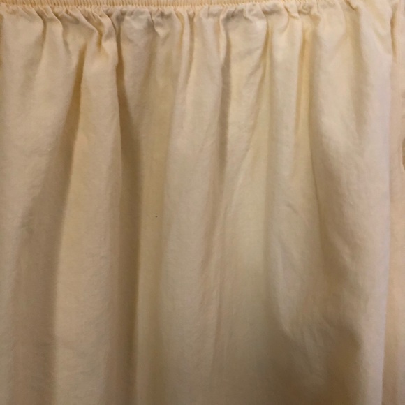 Yellow Off the Shoulder Shirt - Picture 4 of 4